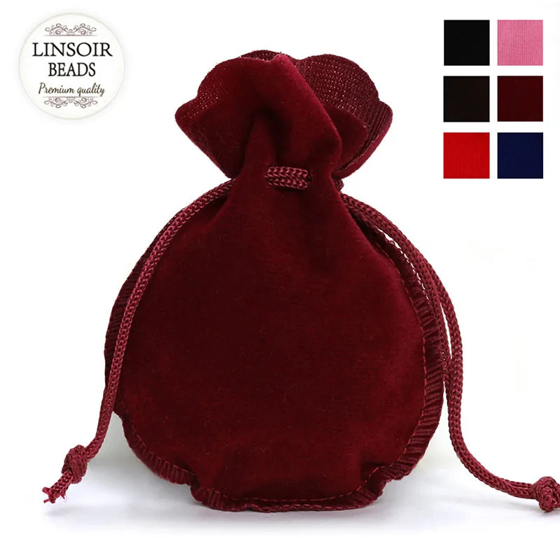 Velvet Bag Drawstring Pouch