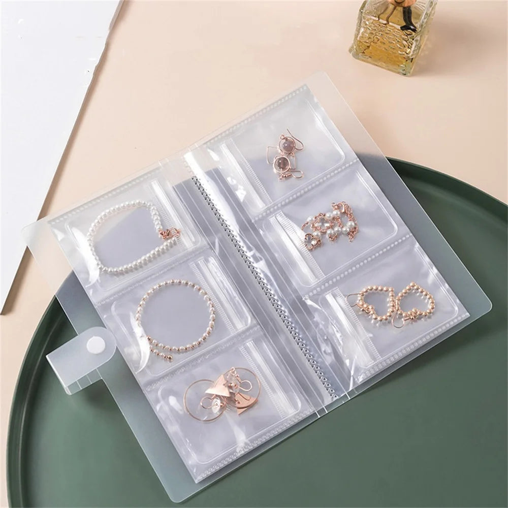 Transparent Jewelry Storage Bag Dustproof