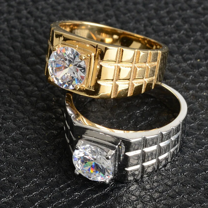 Stainless steel Engagement Ring