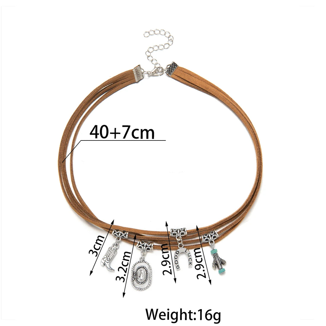 Multiple layered velvet women's necklace