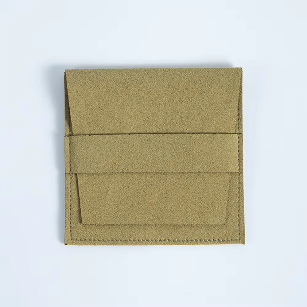 Elegant Microfiber Envelope Jewelry Bags