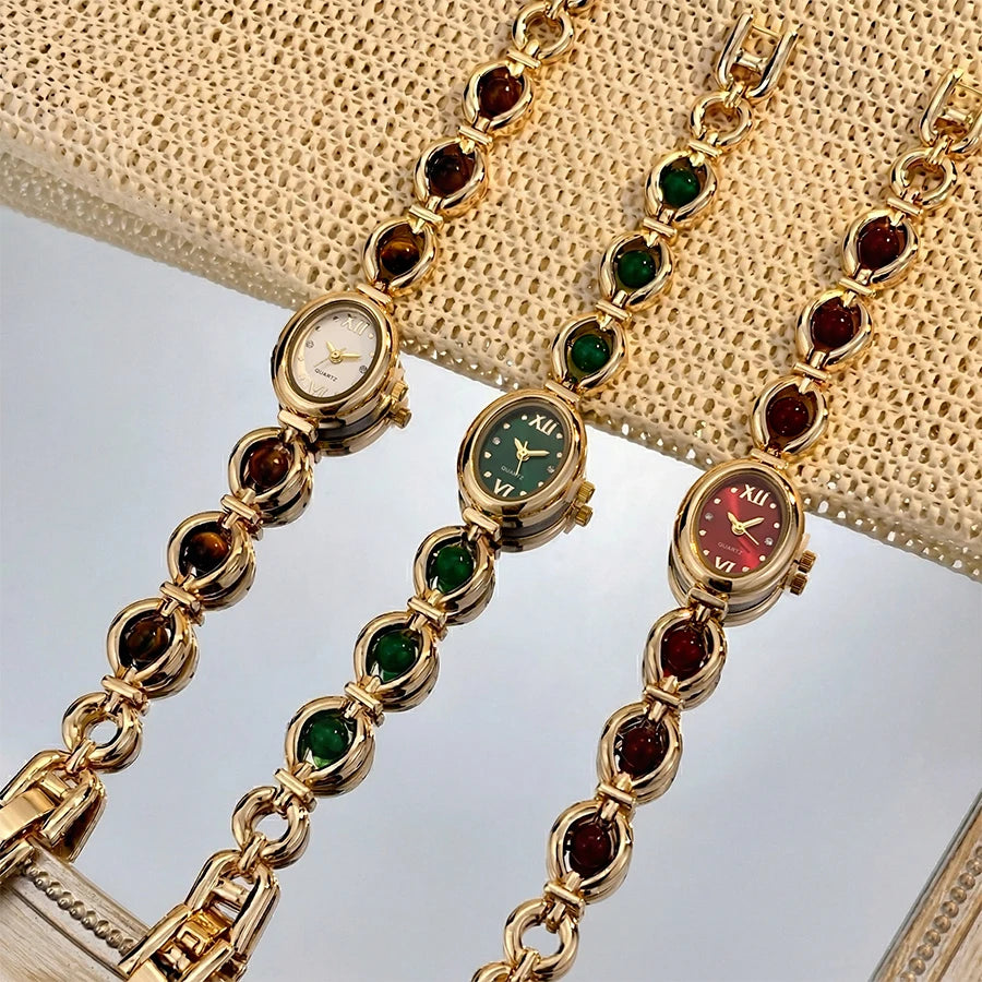 Elegant Oval Wrist Watch for Women