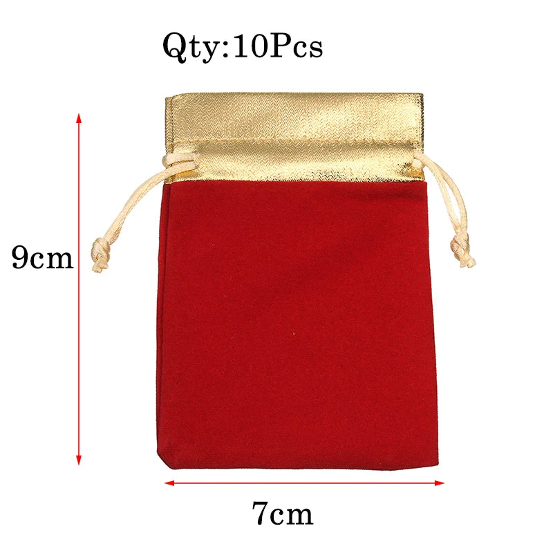 Velvet Bag Drawstring Pouch