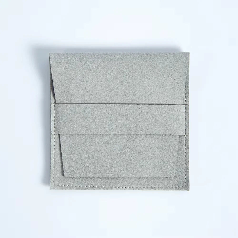 Elegant Microfiber Envelope Jewelry Bags