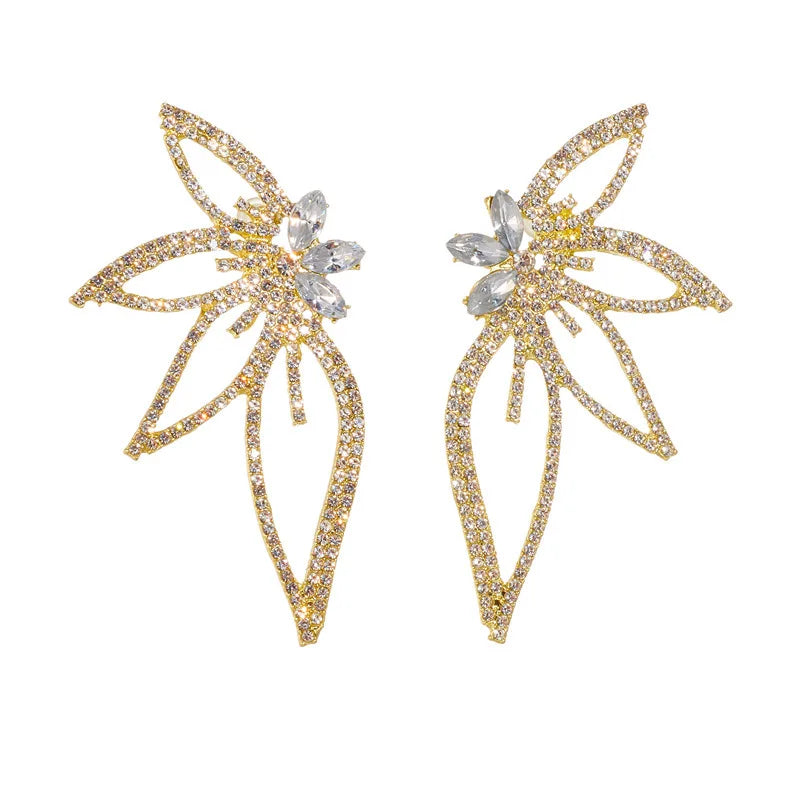 Big Butterfly Wings Stud Earrings