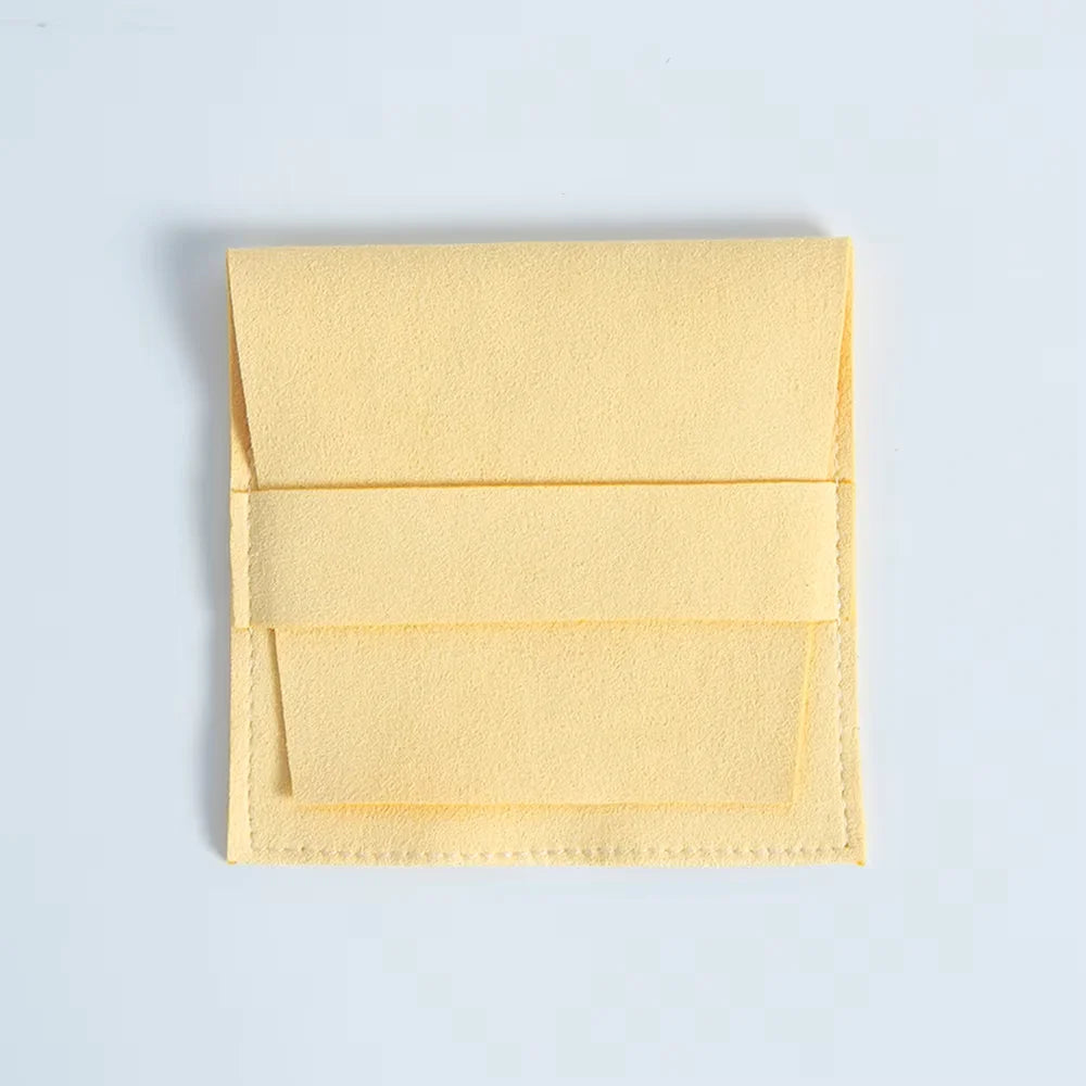 Elegant Microfiber Envelope Jewelry Bags