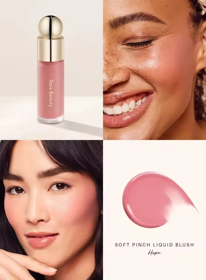 Rare Beauty Creamy Powder Blush Soft Focus.