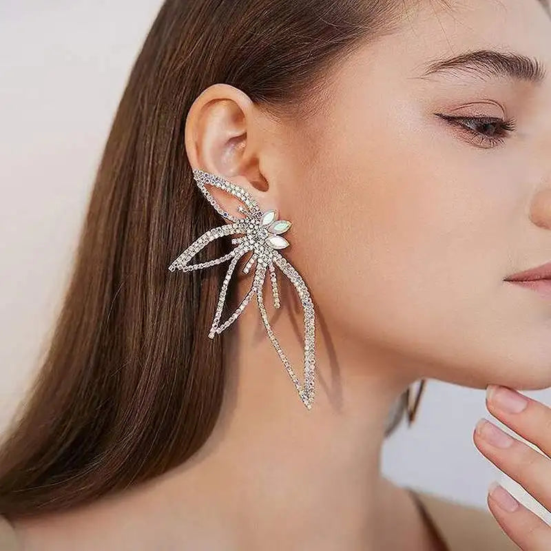 Big Butterfly Wings Stud Earrings