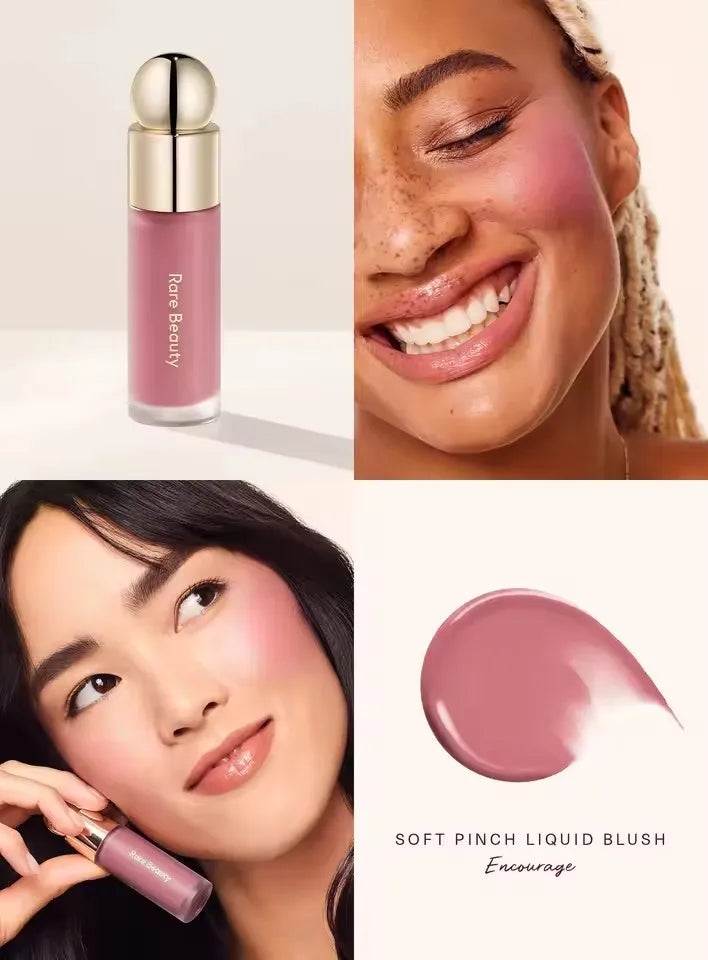 Rare Beauty Creamy Powder Blush Soft Focus.