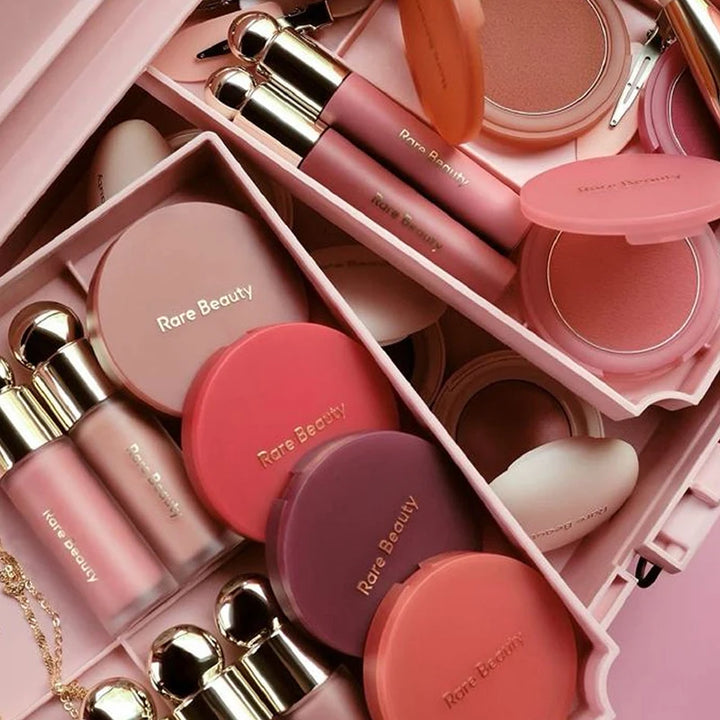 Rare Beauty Creamy Powder Blush Soft Focus.