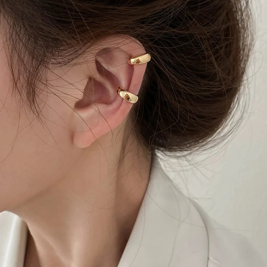 Minimalist Metal Ear Bone Clip