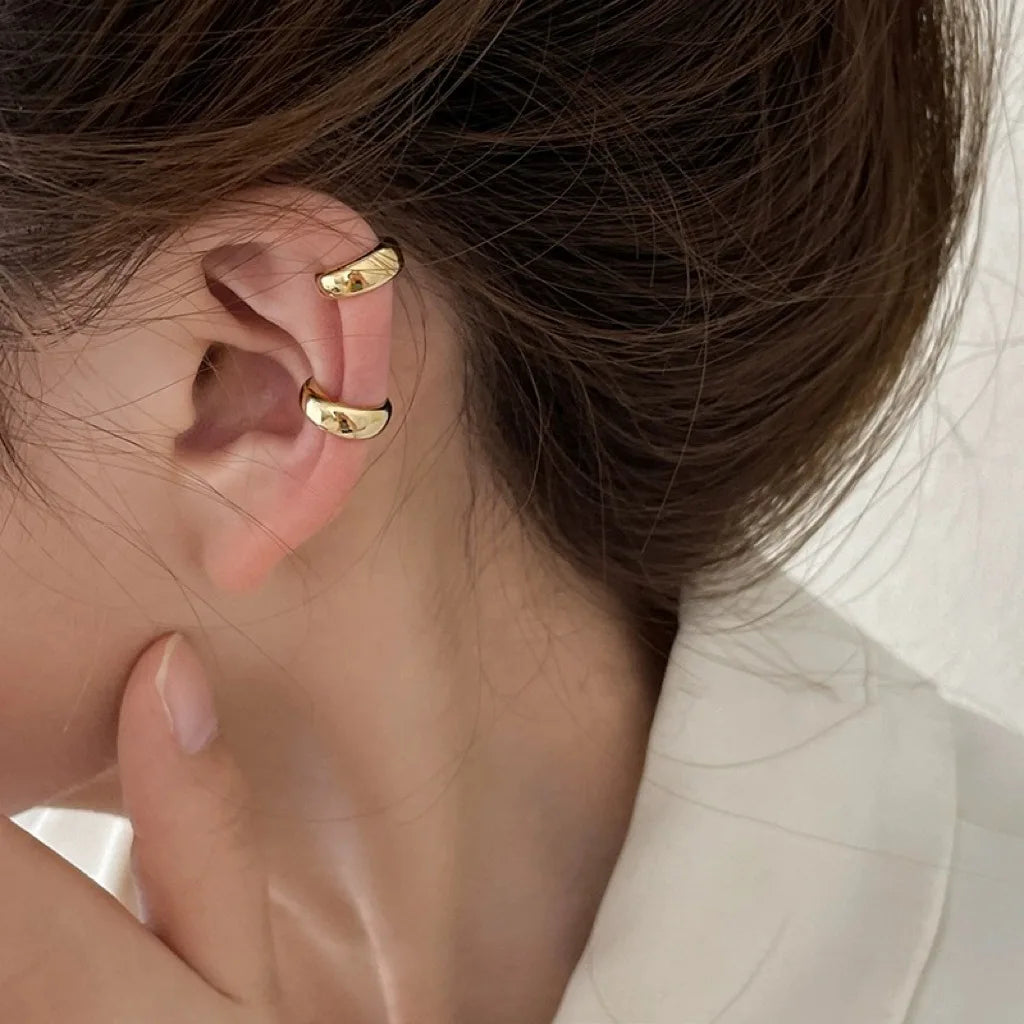 Minimalist Metal Ear Bone Clip