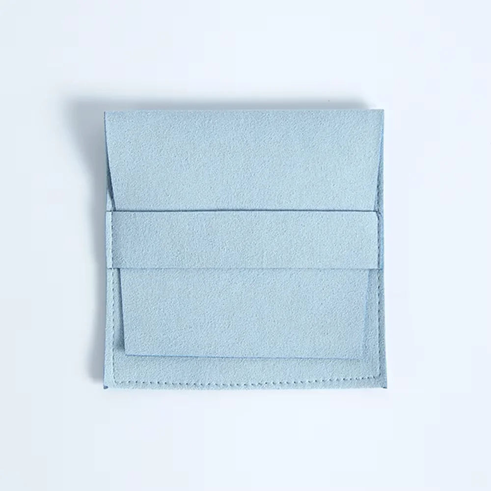 Elegant Microfiber Envelope Jewelry Bags