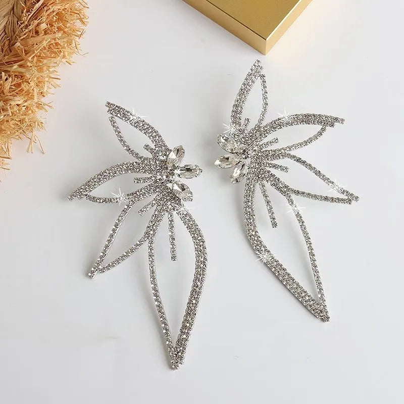 Big Butterfly Wings Stud Earrings