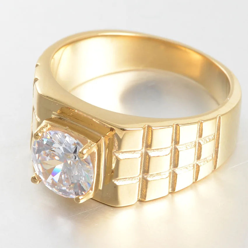 Stainless steel Engagement Ring