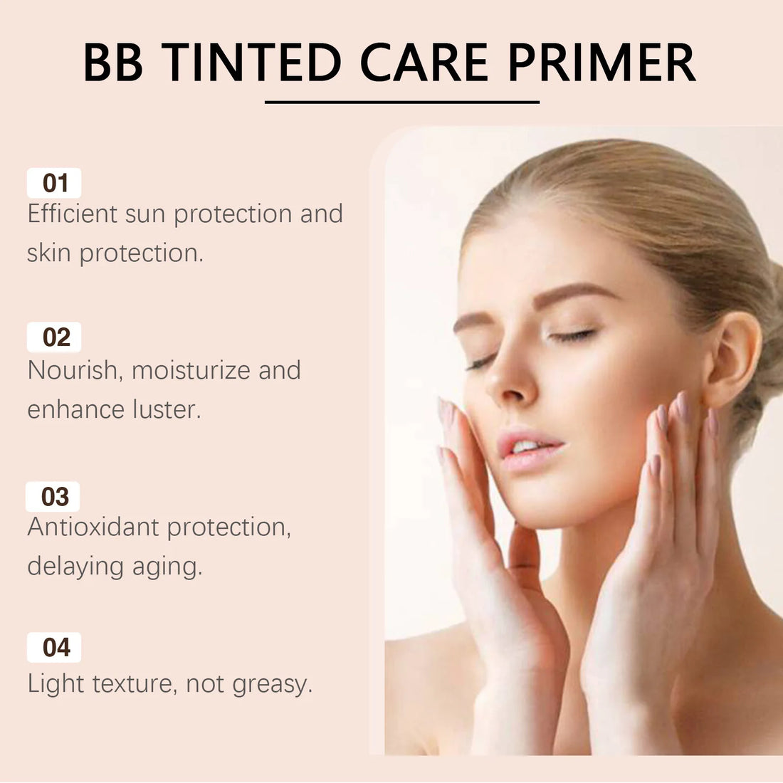 BB Cream, facial makeup, hydrating and moisturizing, beauty cream.
