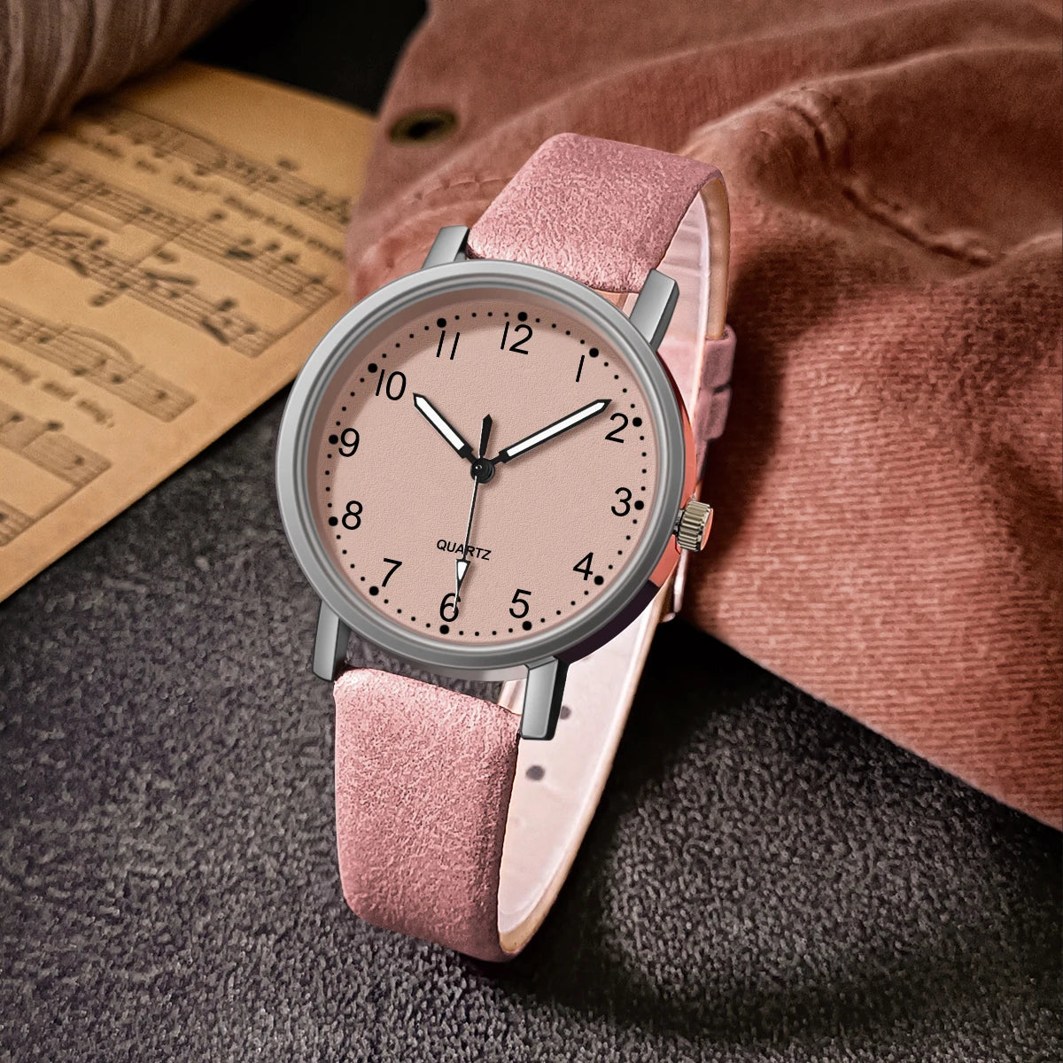 Vintage Watch For Women Leather Strap