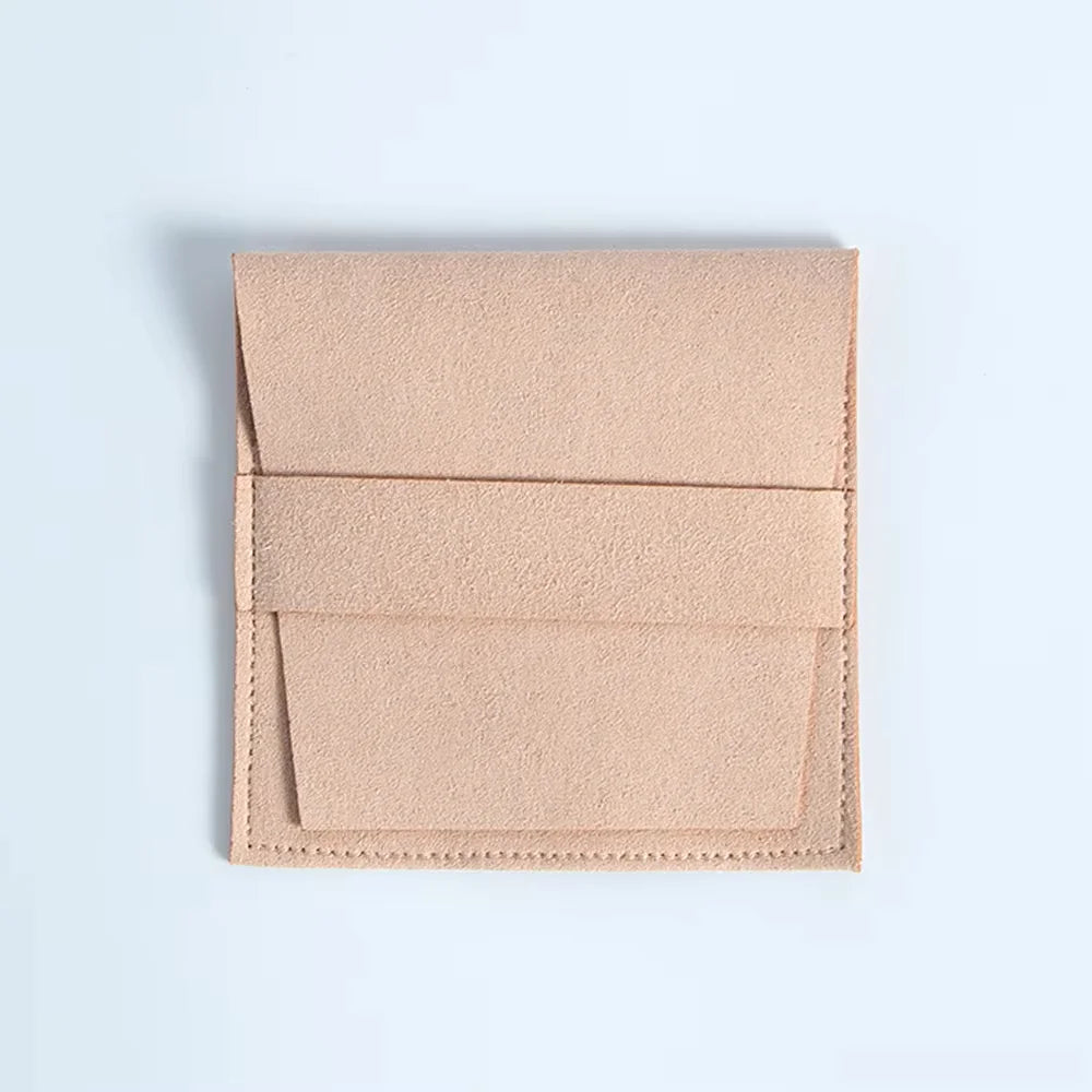 Elegant Microfiber Envelope Jewelry Bags