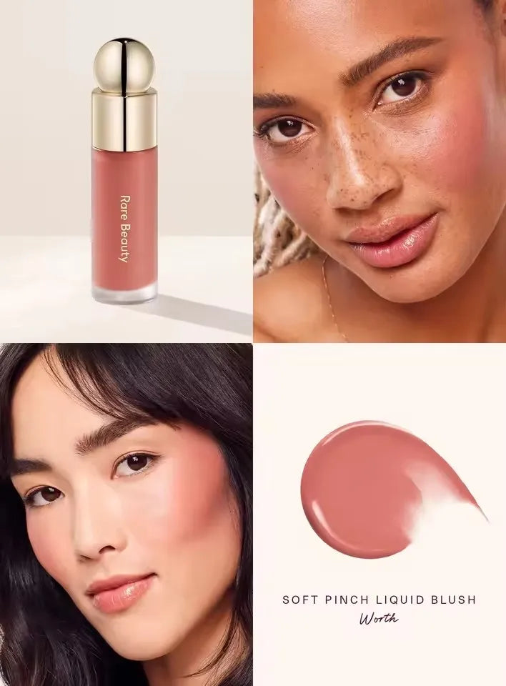 Rare Beauty Creamy Powder Blush Soft Focus.