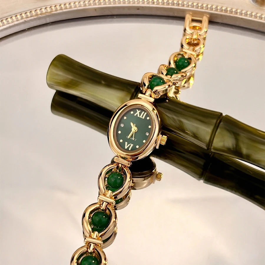 Elegant Oval Wrist Watch for Women