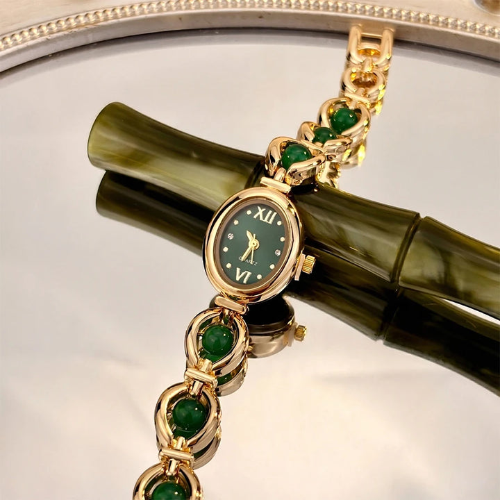 Elegant Oval Wrist Watch for Women