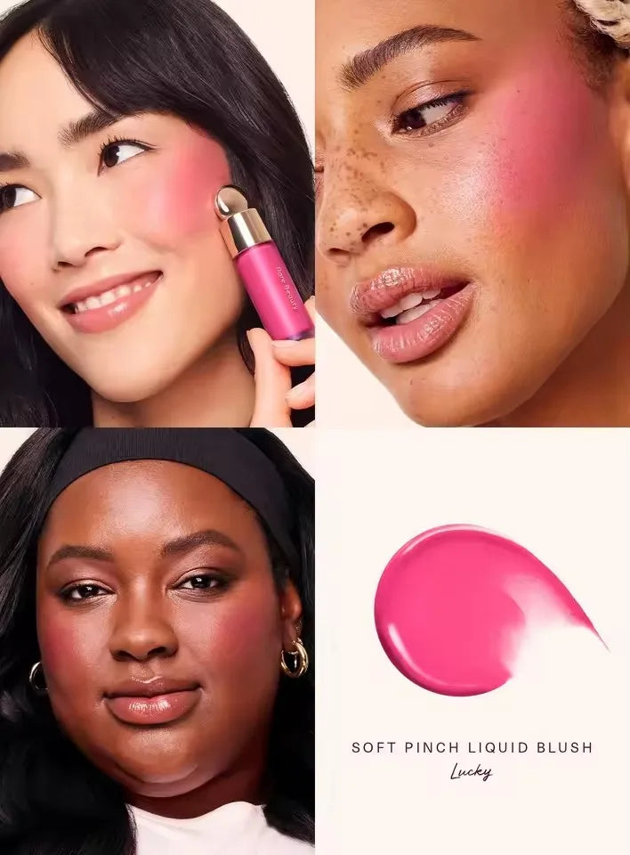 Rare Beauty Creamy Powder Blush Soft Focus.