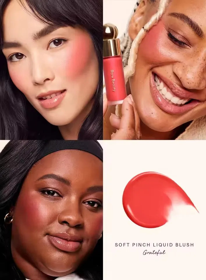 Rare Beauty Creamy Powder Blush Soft Focus.