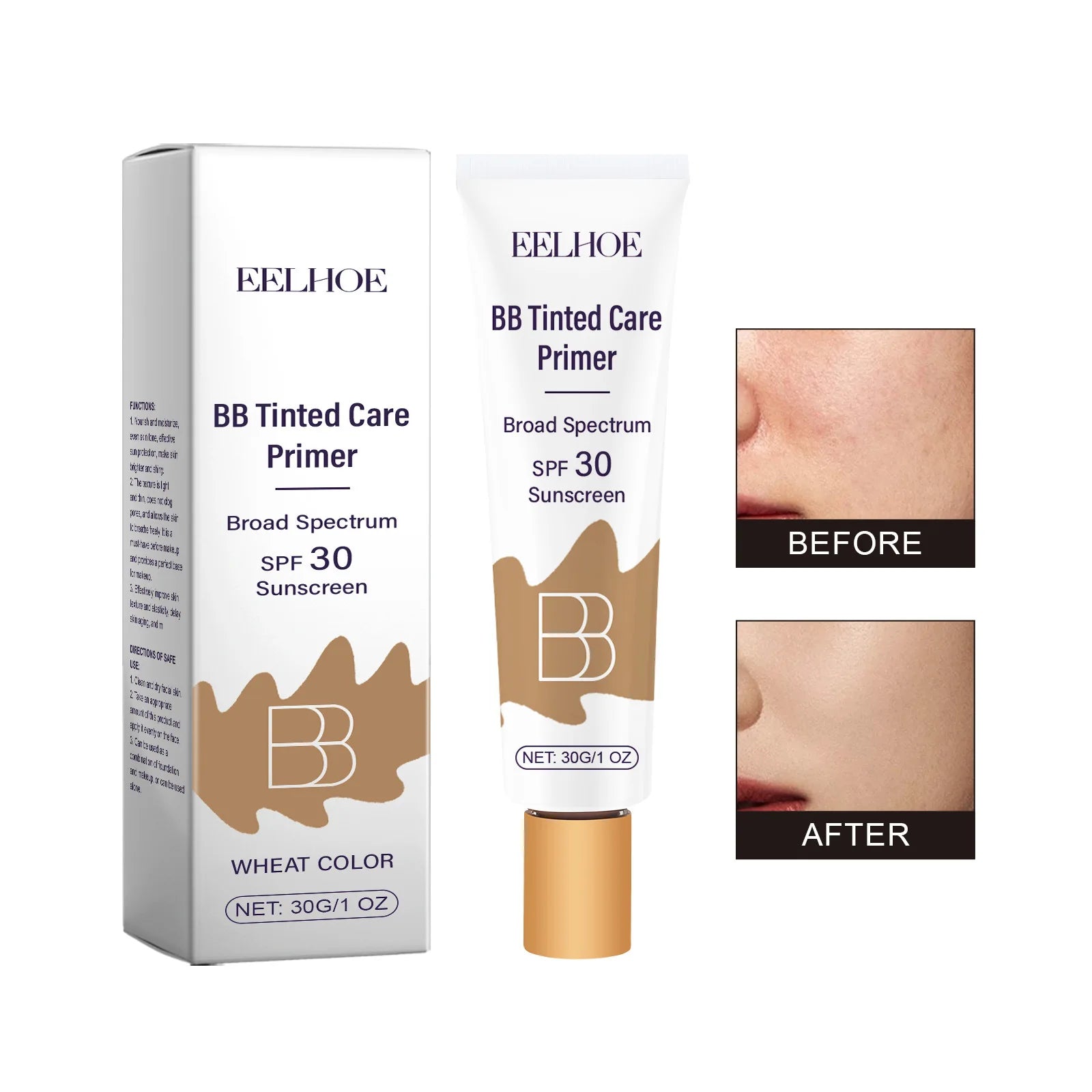 BB Cream, facial makeup, hydrating and moisturizing, beauty cream.