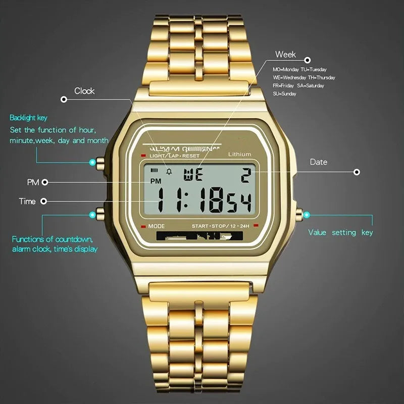 Steel Strap Watches Women Watch