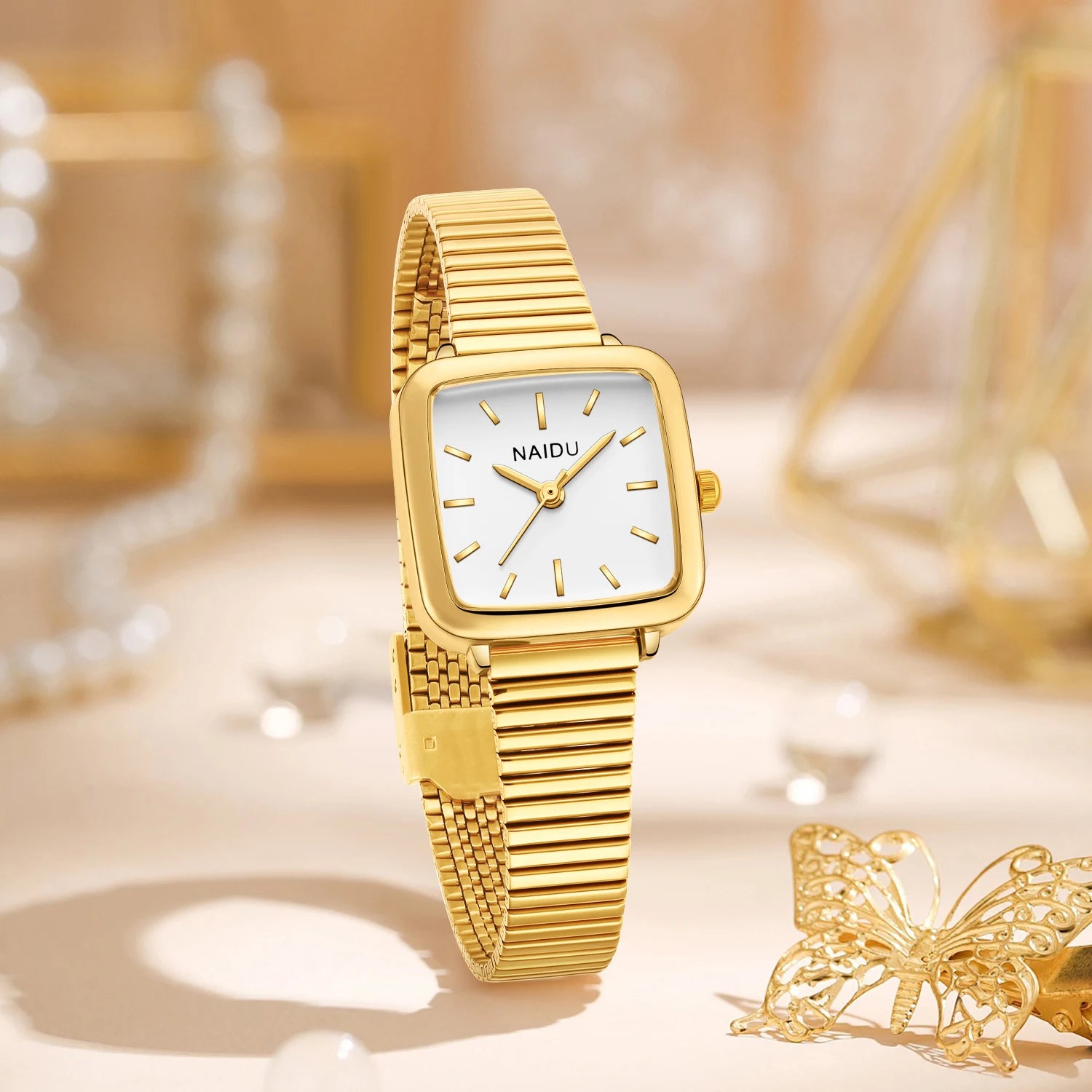 Women's Watch with a Simple, Artistic, and Retro Style