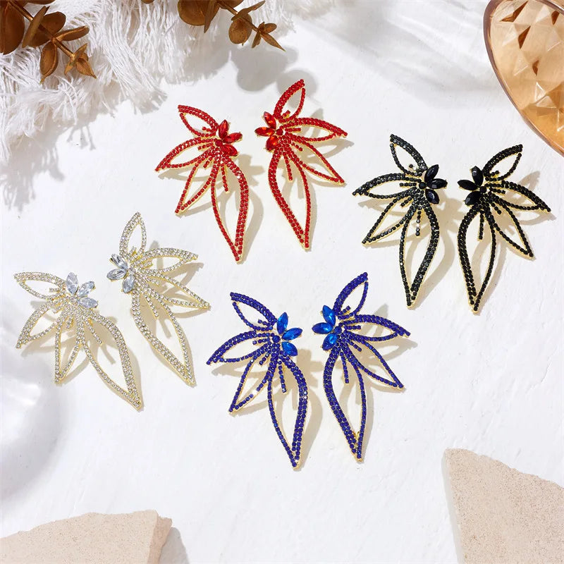 Big Butterfly Wings Stud Earrings
