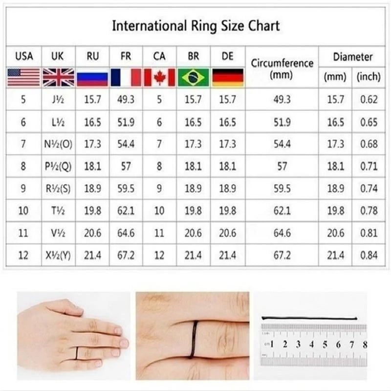 European and American  women's ring