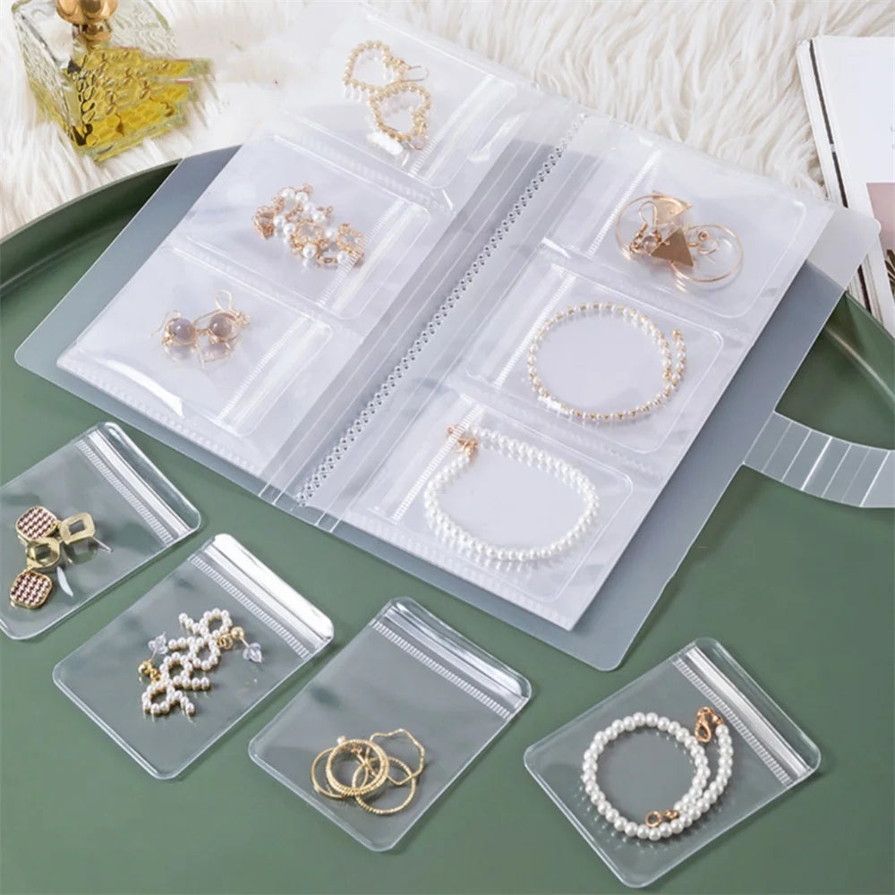 Transparent Jewelry Storage Bag Dustproof