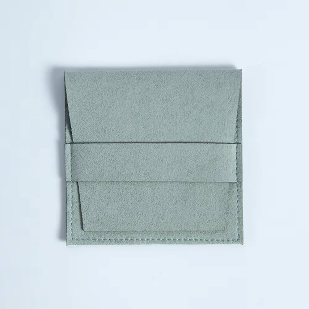 Elegant Microfiber Envelope Jewelry Bags